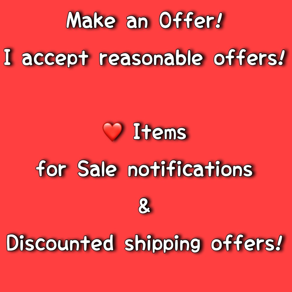 🌸🌸I accept Reasonable Offers! 🛍🛍